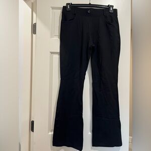Women’s Black Flared Dress Pants
